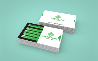 Business Card Vector Minimal Business Card Design