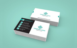 Vector Modern Business Card and Elegant Business Card