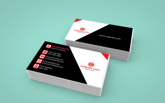 Versatile Company Business Card Professionals Design