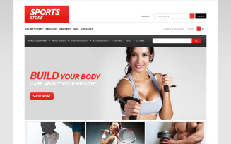 Everything for Sports VirtueMart Template