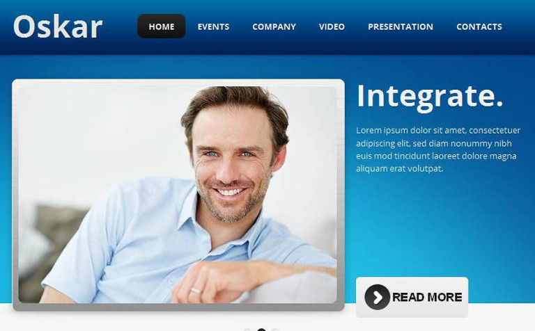 Financial Advisor Premium Facebook HTML CMS Theme Big Screenshot Financial Advisor Facebook HTML CMS Template New Screenshots BIG