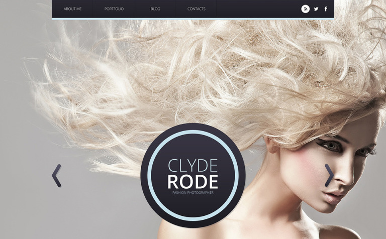 Photographer Portfolio Bootstrap Website Theme Big Screenshot Photographer Portfolio Website Template New Screenshots BIG