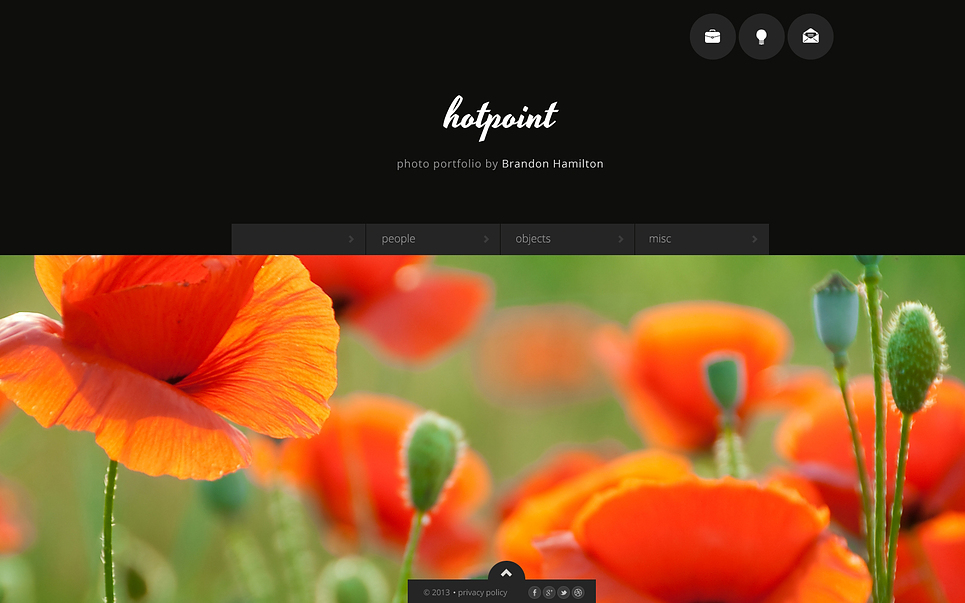 Photographer Portfolio Website Template New Screenshots BIG