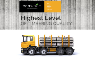 Timber Responsive Website Template