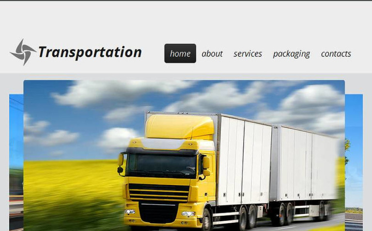 Trucking Premium Facebook HTML CMS Template Big Screenshot Trucking Facebook HTML CMS Template New Screenshots BIG