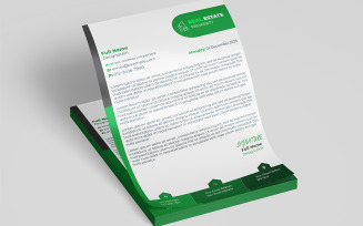 Modern Professional Letterhead Template | PSD Business File
