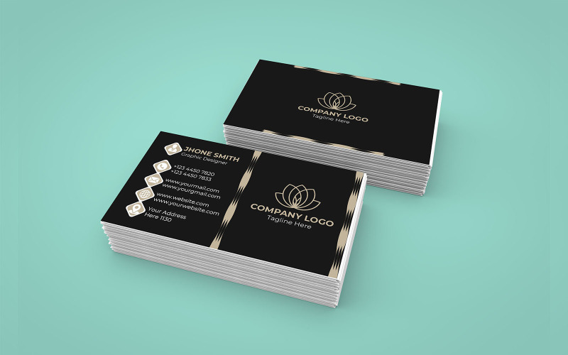 Visiting Card | Business Card - Simple Business Card Corporate Identity