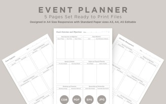 Event Planning Pages Set V-17