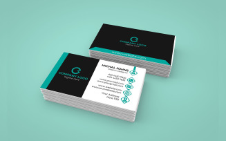 Business Card Template Layout - Business Card Design 180