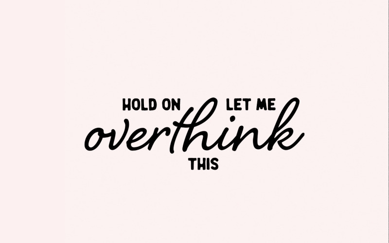 Hold On Let Me Overthink This PNG, Funny png, Sarcastic Quote, Overthink png, Cricut Cut File, Illustration