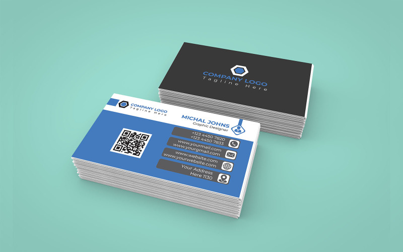 Modern Creative Business Card and Professional Design Corporate Identity