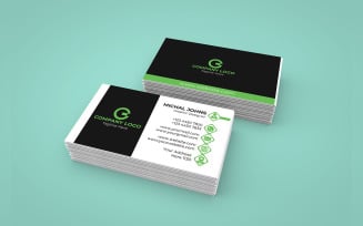 Premium and Elegant Business Card - Business Card Design 180