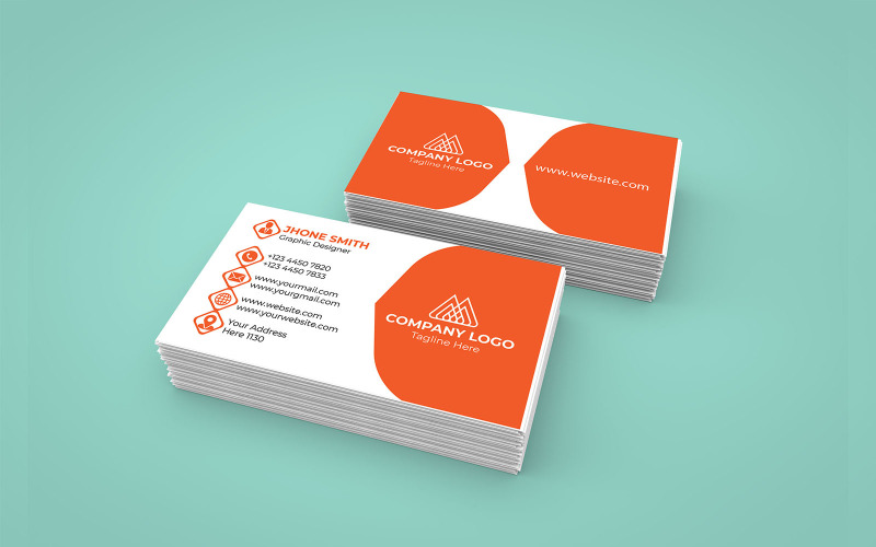 Corporate Business Card - Business Card Corporate Identity