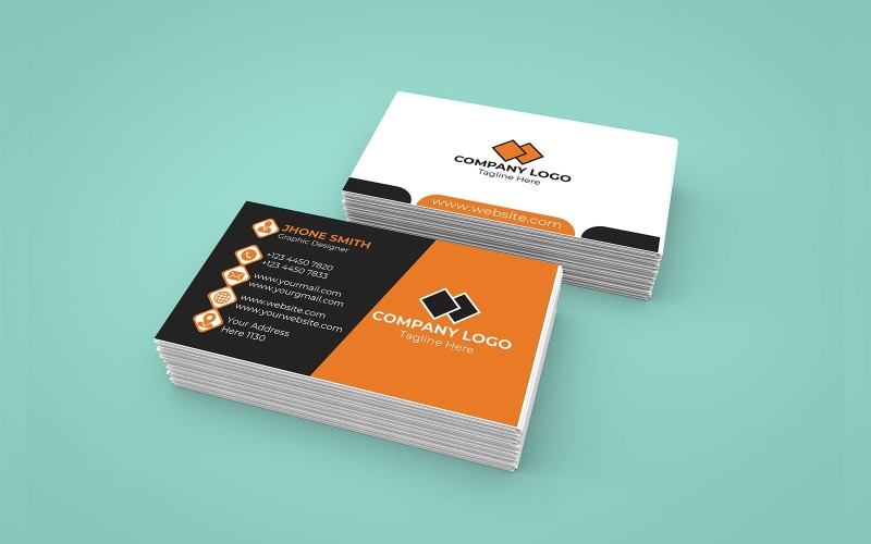 Editable business card Professional Business Card Design Corporate Identity