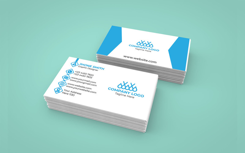 Modern Business Card - Business Card New Design Corporate Identity