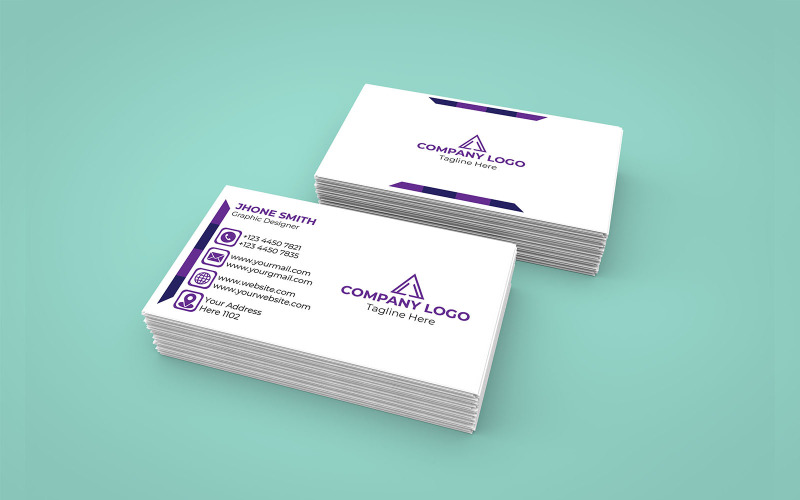 Creative Business Card Premium Design Corporate Identity