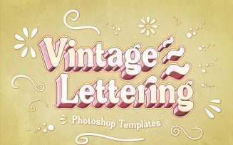 Elegant Retro Text Effects