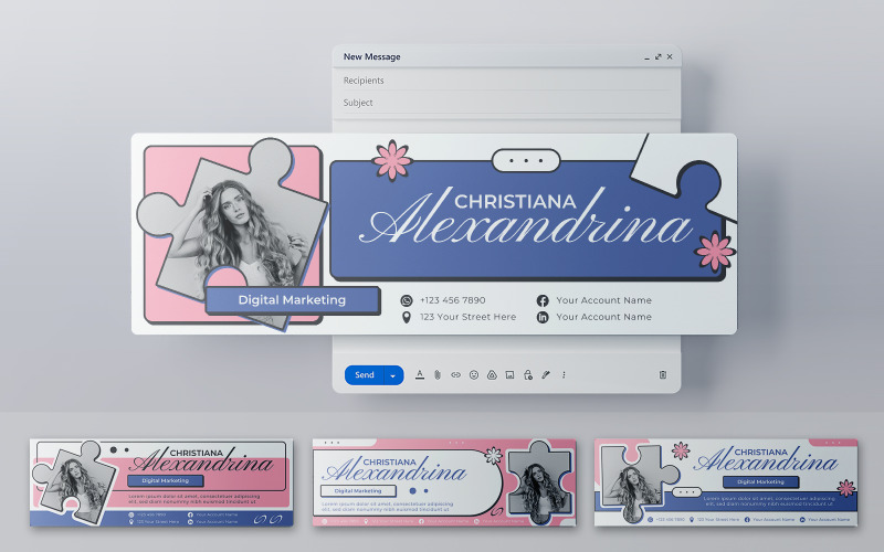 New Email Signature Template Corporate Identity