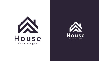 Real Estate Vector Logo Template, Modern House and property logo 7