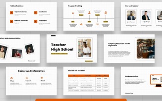 Teacher High School Google Slides