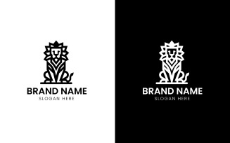 King Lion mascot logo-12-550