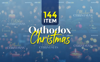 Orthodox Christmas Template Bundle