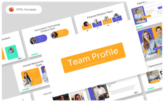 Team Profile - PowerPoint Presentation Template