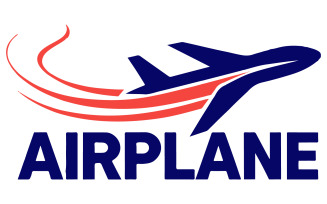 The logo white airplane logo silhouette art