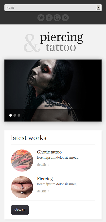 Smartphone Layout 1
