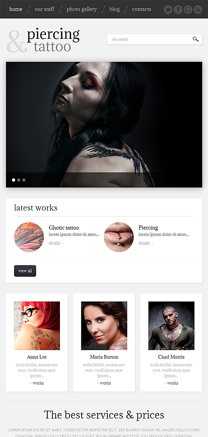 Tablet Layout
