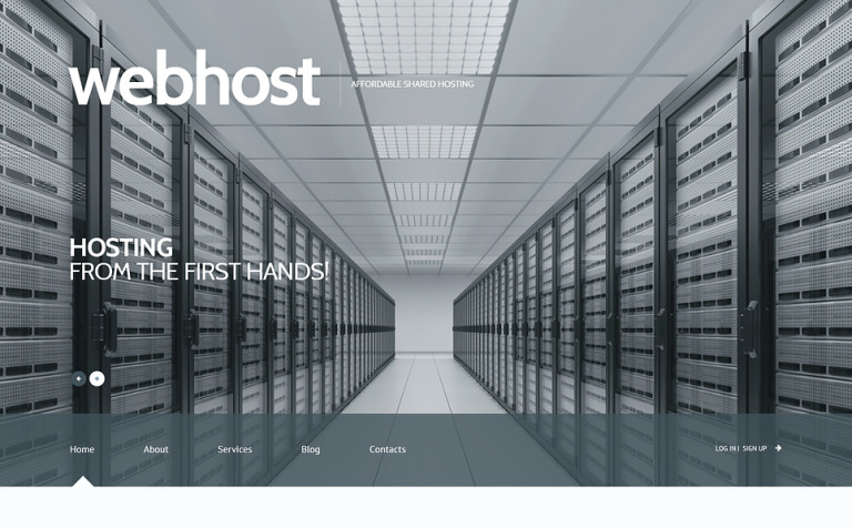 Hosting Responsive WordPress Template Big Screenshot Hosting Responsive WordPress Theme New Screenshots BIG