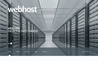 Hosting Responsive WordPress Theme