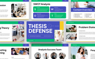 Thesis Defense Marketing Strategy Keynote Template