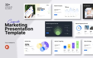 Corporate Marketing Plan Presentation Template