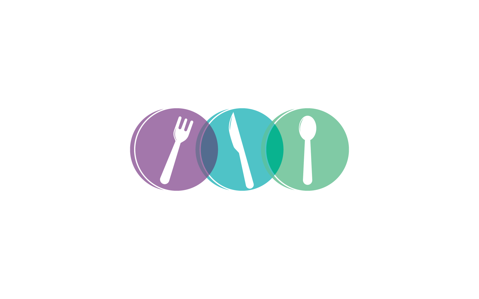 Fork,spoon and knife design illustration template