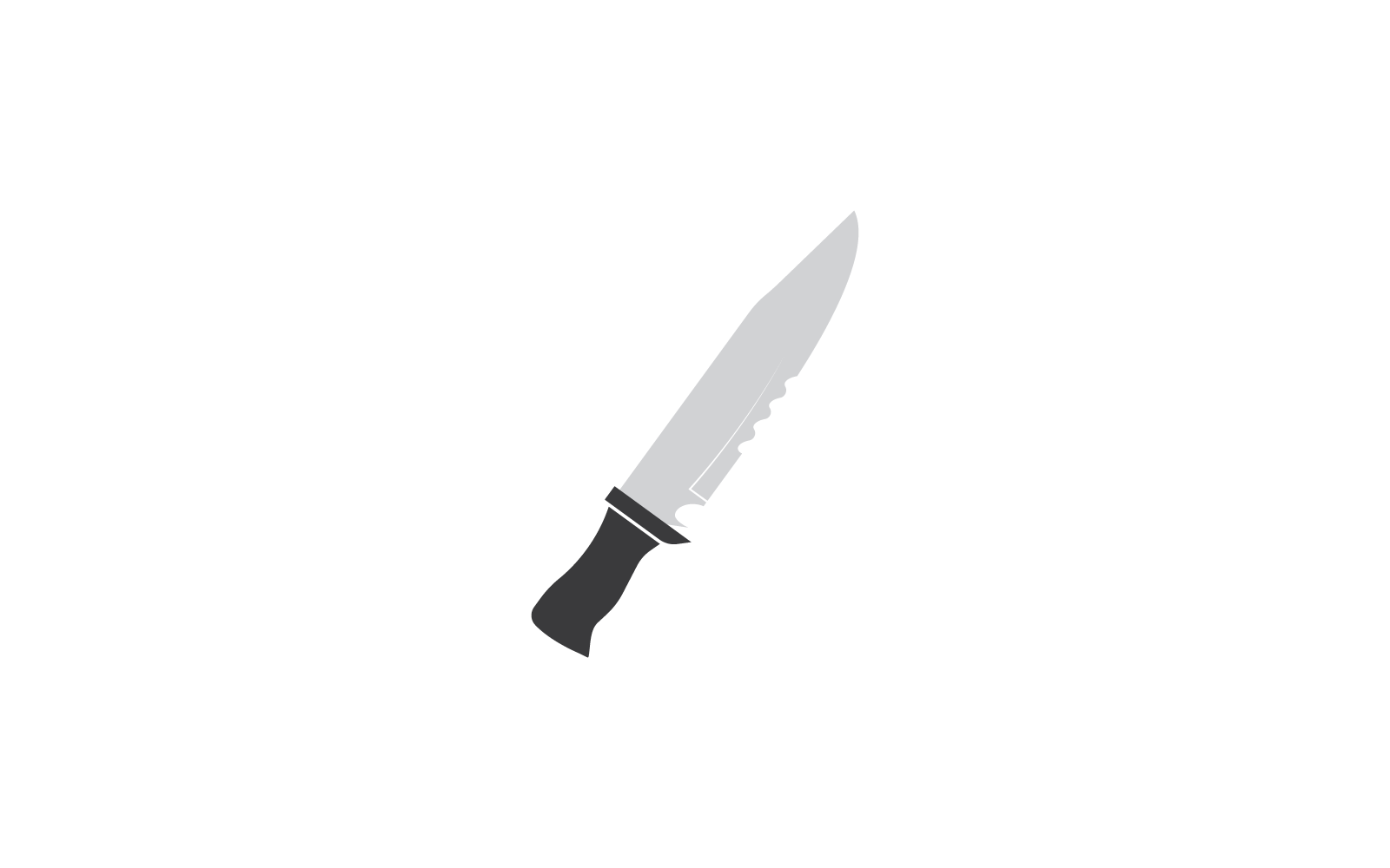 Knife logo icon vector template