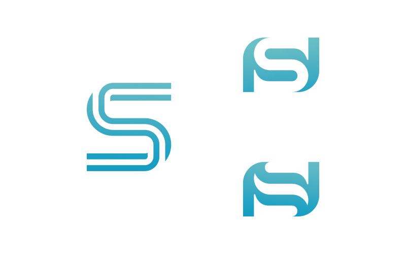 S Logo Design and template. Creative S icon initials 15 Logo Template