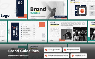 Fashion Brand Guideline PowerPoint Presentation