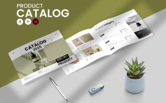 Product Catalog Template Landscape