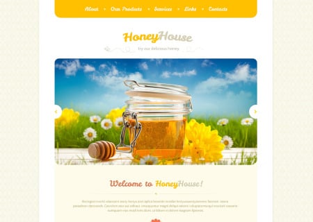 Honey Store Responsive