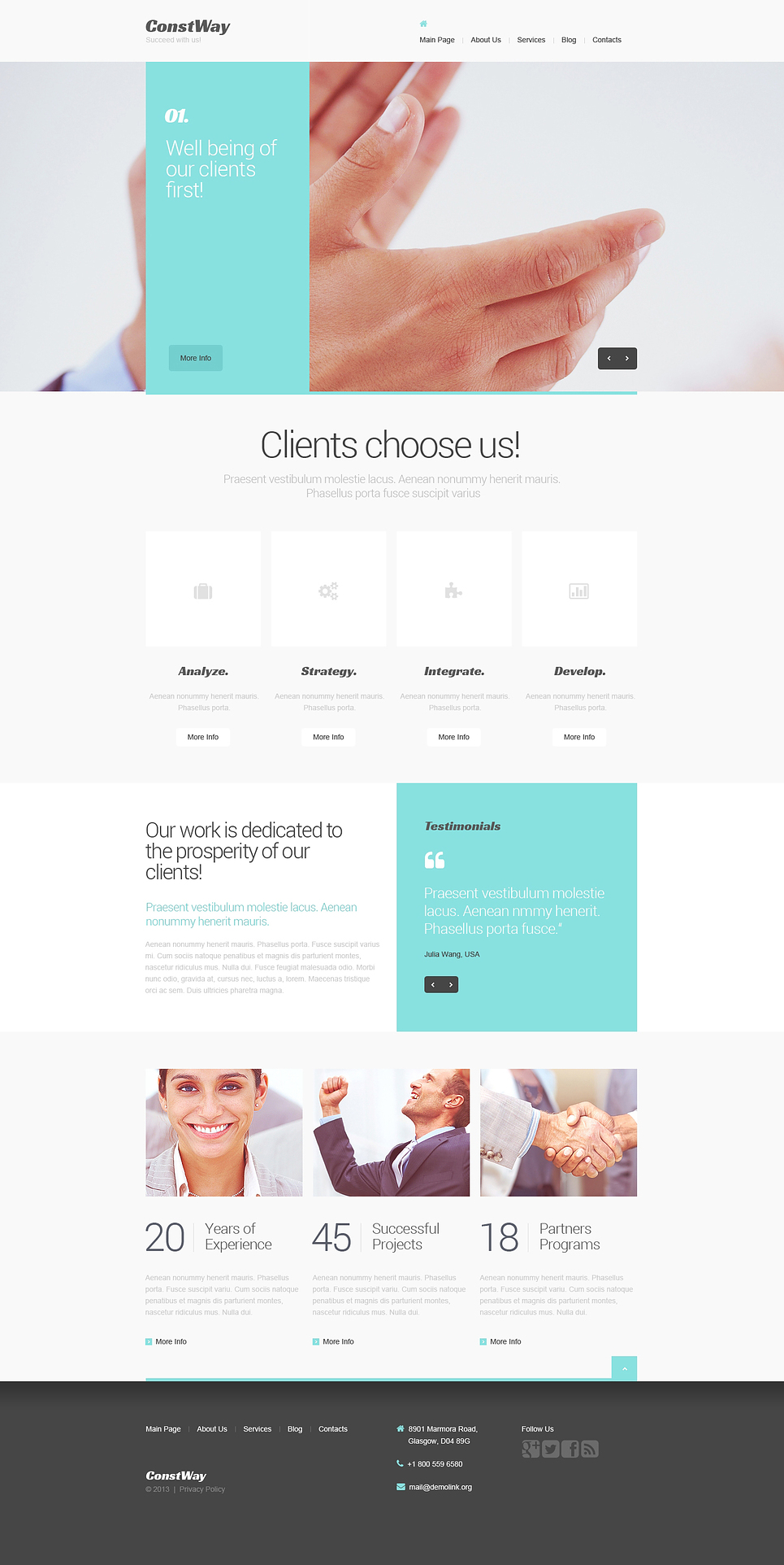 Marketing Agency Drupal Template New Screenshots BIG