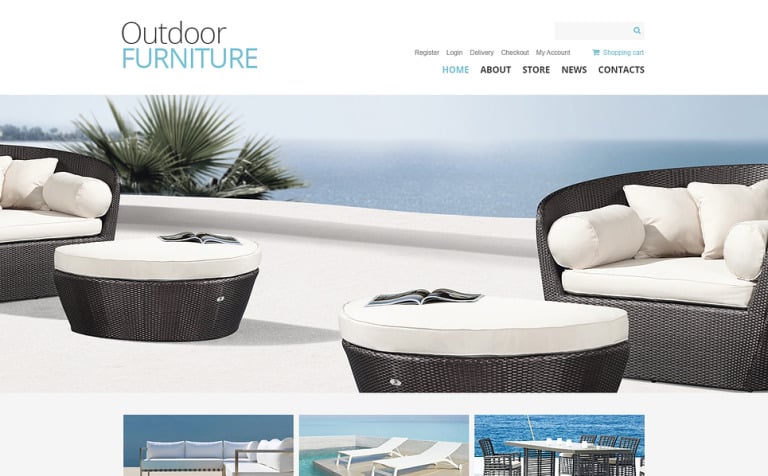 Outdoor Furniture Responsive WooCommerce Theme Big Screenshot Outdoor Furniture WooCommerce Theme New Screenshots BIG
