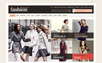 Your Fashion Store OpenCart Template