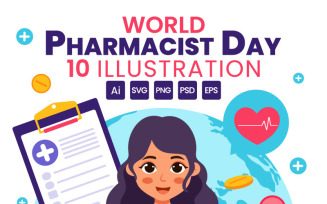 10 World Pharmacists Day Illustration