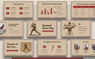 Baseball Sport Google Slides Theme