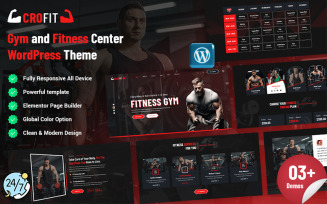Crofit- Gym & Fitness Center WordPress Theme