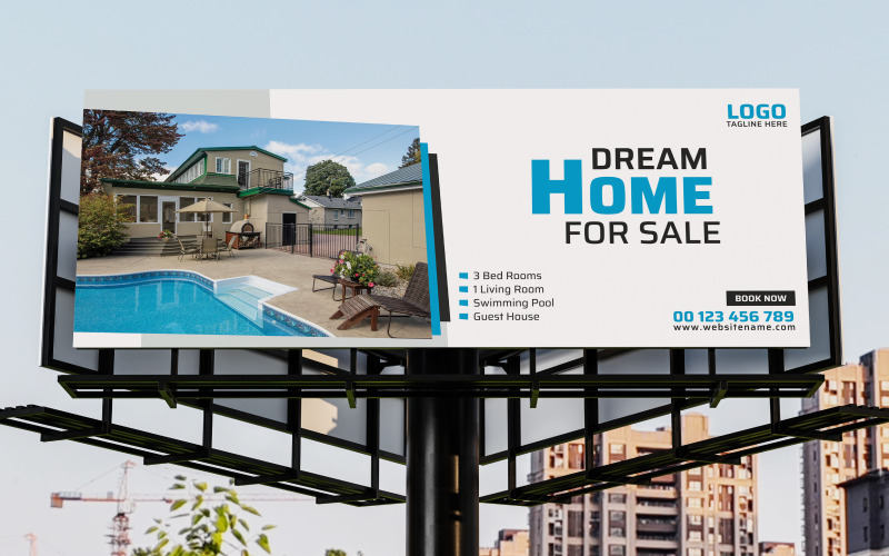 Real Estate Bill Borad Dream Home Property Cover Danner Design Corporate Identity