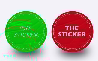 Sticker-Mockup-Template-Design-3 Product Mockup