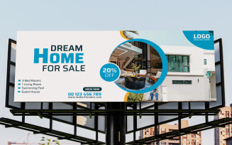 Bill Borad designed a banner for corporate real estate