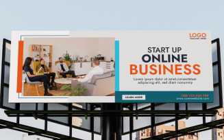 Bill Borad's Banner for a business design template